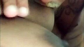 mamei milks her huge saggy lactating tits for first-time brazilian fun