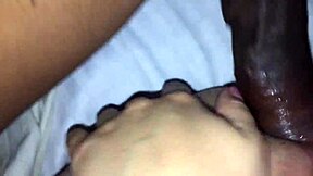 horny latina cheats with big black cock in amateur interracial hookup