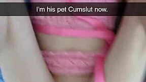 real snapchat gf richelle rose submits as cheating pet now