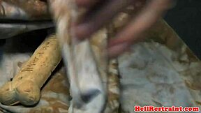 imagine this stockinged bdsm sub gagged choked caned bound in heels panties? 