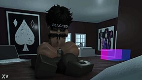 Femboy dodges debts but gets caught punished by BBC garage
