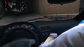 GTA 5 Prostitute Sex In Car. POV Hooker Ride Game Thrill