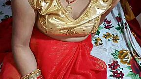 i catch hot indian housewife fucking step brother hard in bedroom village style