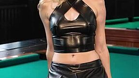 damn, cougar's leather boots crush teen dreams in wild ffm desk exit interview!