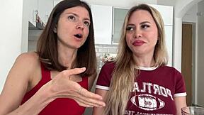 gina gerson and maya rose chat coffee matcha with flirty vibes