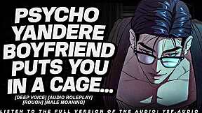 yandere boyfriend finds you locked up and takes control