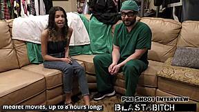 Aria Nicole Fucked Hard And Creampied By Patient