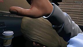 GTA 5 Prostitute Sex In Car. POV Hooker Ride Game Thrill