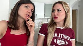 gina gerson and maya rose chat coffee matcha with flirty vibes