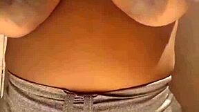 mamei milks her huge saggy lactating tits for first-time brazilian fun