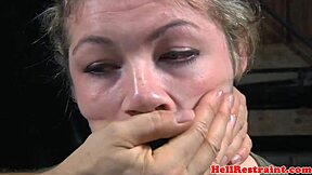 imagine this stockinged bdsm sub gagged choked caned bound in heels panties? 