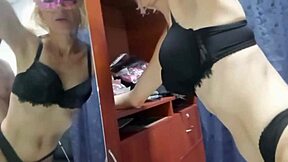 Argentinian Blonde Latina Records First Bareback Christmas Fuck with Huge Cock