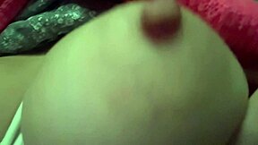 italian milf artemisia love shakes her huge natural tits and big nipples in hot solo close-up bounce