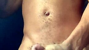 Jerk Off to Rainy Cream Monster Cock First Time