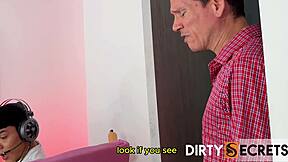 stepmom catches porn watchin we fuck stepdad spies