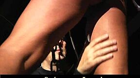 how's this bound brunette pussy take rough punishment from vibes and cock?