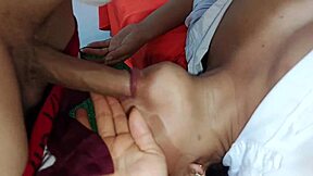 Mature slut devours classmate's monster cock in inverted 69 position