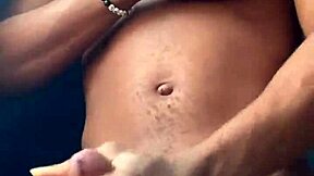 Jerk Off to Rainy Cream Monster Cock First Time