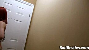 Gorgeous horny college teens at party suck and fuck monster cocks in group