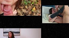 Nurse hits gloryhole post-shift, swallowing every drop hungrily?