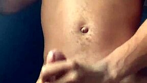Jerk Off to Rainy Cream Monster Cock First Time