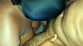 Her mouth overflows with hot cum after deepthroat blowjob payment