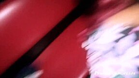 corno lets me bareback fuck his juicy milf wife deepthroat creampie in swingers gloryhole