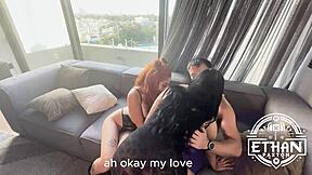 hey girlfriend caught me cheating, wanna join this extreme rough threesome?