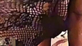 Seducing big booty midget stepsis with steamy lesbian porn clips