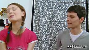 i watch the doctor guide this virgin sweetie through hymen exam to her first time