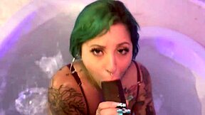 wanna see this latina's big ass bounce on bbc in the jacuzzi?