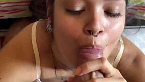 novinha debora prado... ugh, droppin' on that veiny cock fer a deep sloppy blowjob