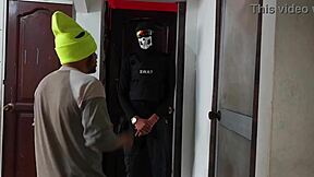 Colombian babe dances sensually with Cuban hunk at nightclub