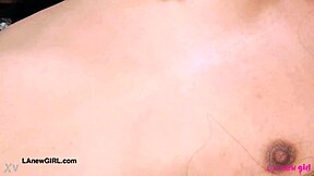 omg i can't stop staring at this cute brunette teen showing off her sexy body in the interview