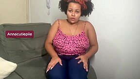 BBW BLOATED CHUBBY BRUNETTE FARTS HUGE ON COUCH IN ASS WORSHIP FETISH!