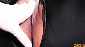 watch dominafire bind salome salvi tight then strap on pound her to squirting submission