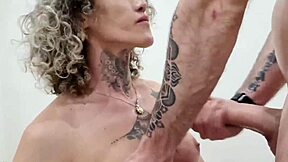 french milf trans gapes wide as frances rams her tight ass mercilessly
