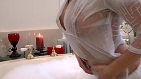 His Milf Masseuse's Steamy Hot Tub Session Gets Intensely Personal