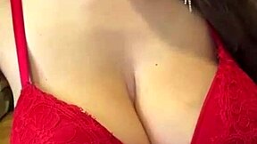 Friends Mom Big Tits Red Bra Nipples Outdoor Slut Fuck