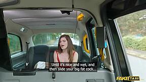 fake taxi babe craves my huge cock pounding her tight pussy with pov blowjobs and orgasms