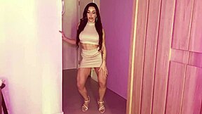 stunning muscular latina bodybuilder deepthroats rides big cock rough till orgasm
