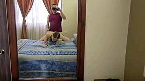 ever wondered how a horny hotel maid takes cock pov style??