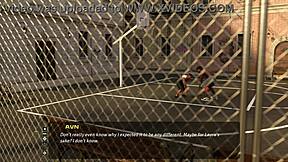 Hot Chained Brunette Hentai Bombshell Begs For Monster Cock In Dungeon Date