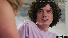 Rachael Cavalli demands stepson's buddy pound her milf pussy?