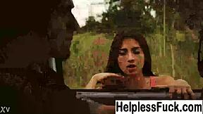 rough helpless teen michelle martinez pounded