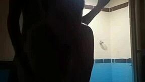 Curvy Colombian milf prostitute bends hairy pussy over for doggystyle in motel