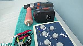 japanese woman bound in extreme bdsm electro torment screams through endless forced orgasms