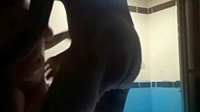 Curvy Colombian milf prostitute bends hairy pussy over for doggystyle in motel