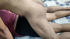 chubby indian housewife teases monster cock with dripping wet pussy play