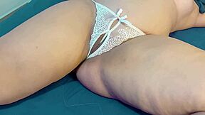 hey, young son-in-law, wanna grope this latina milf's huge thong ass?